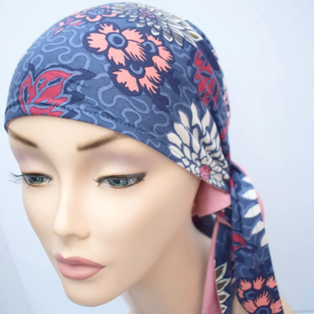 Pretty Liberty Print Headscarf Reversible Sara