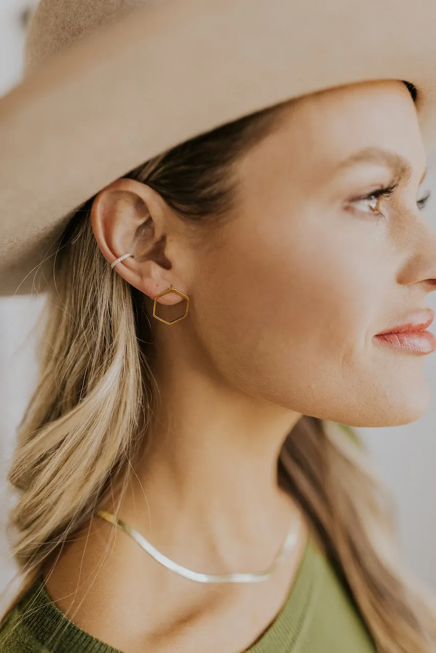 ROOLEE Baylor Geometric Earrings