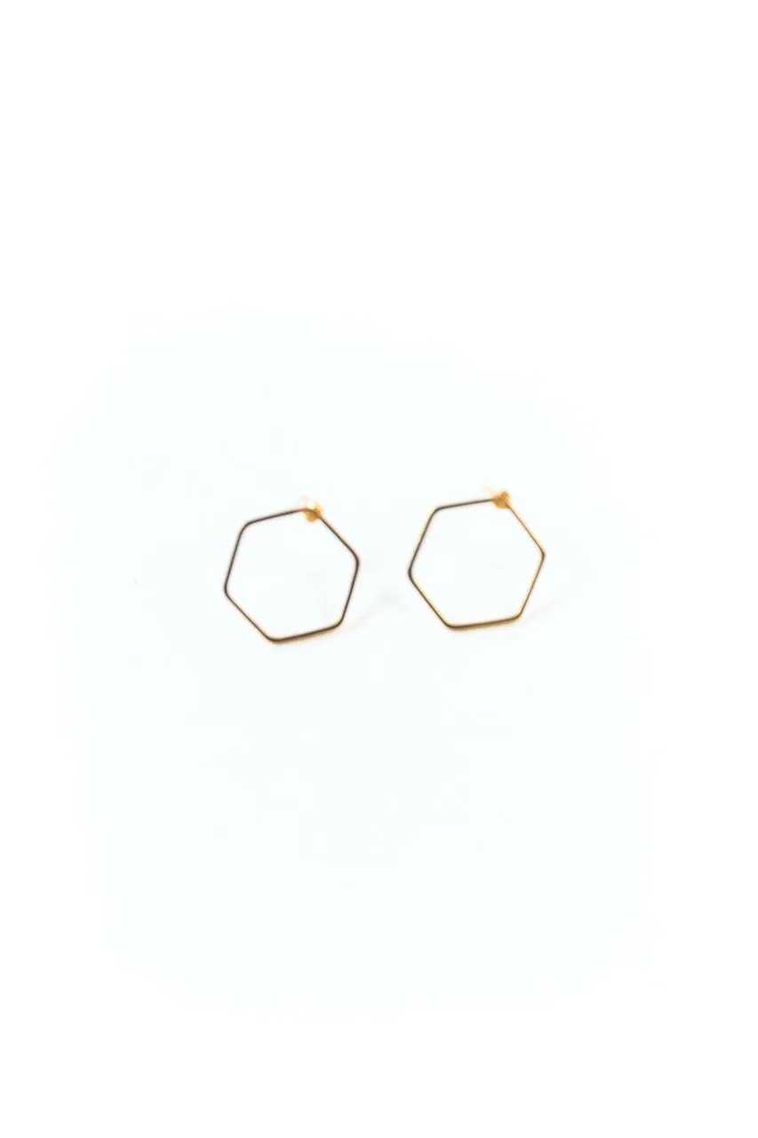 ROOLEE Baylor Geometric Earrings