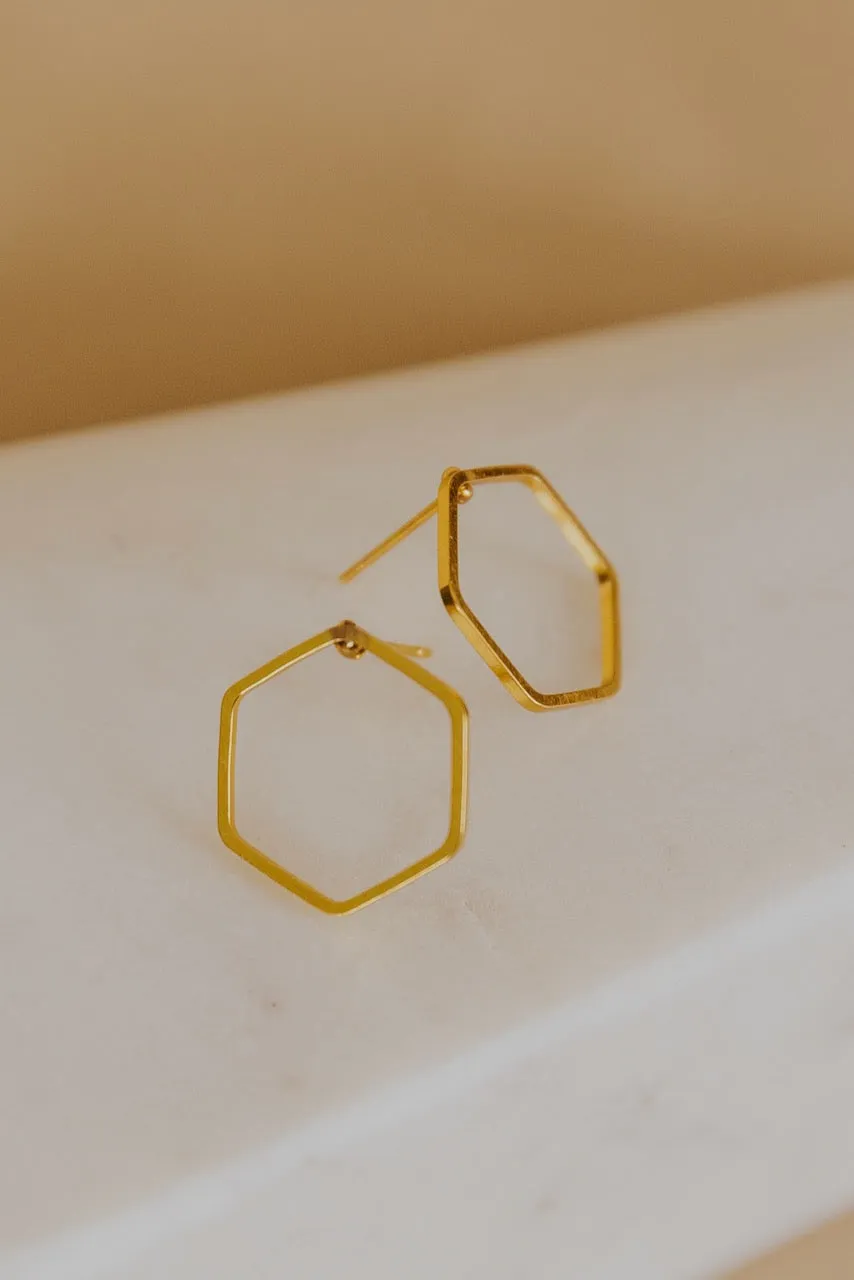 ROOLEE Baylor Geometric Earrings