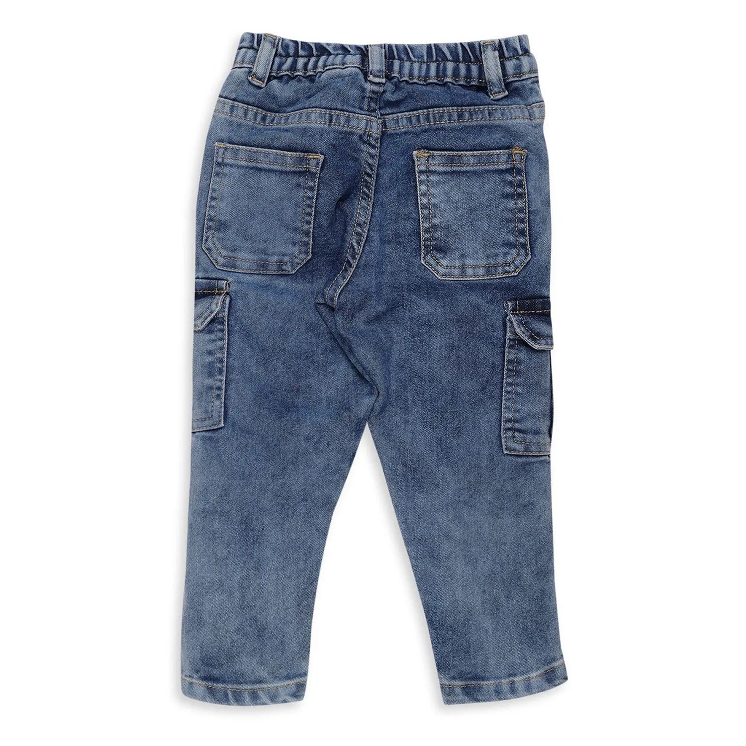 Signature Soft Jeans With Flap Pockets - Boys - Blue