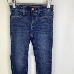 Size 4: H&M Blue Cotton-Lined Jeans