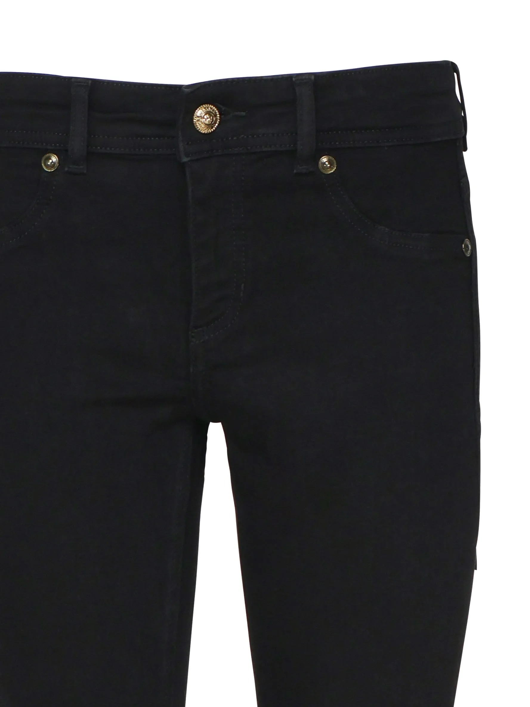 Slim Fit Black Denim Jeans