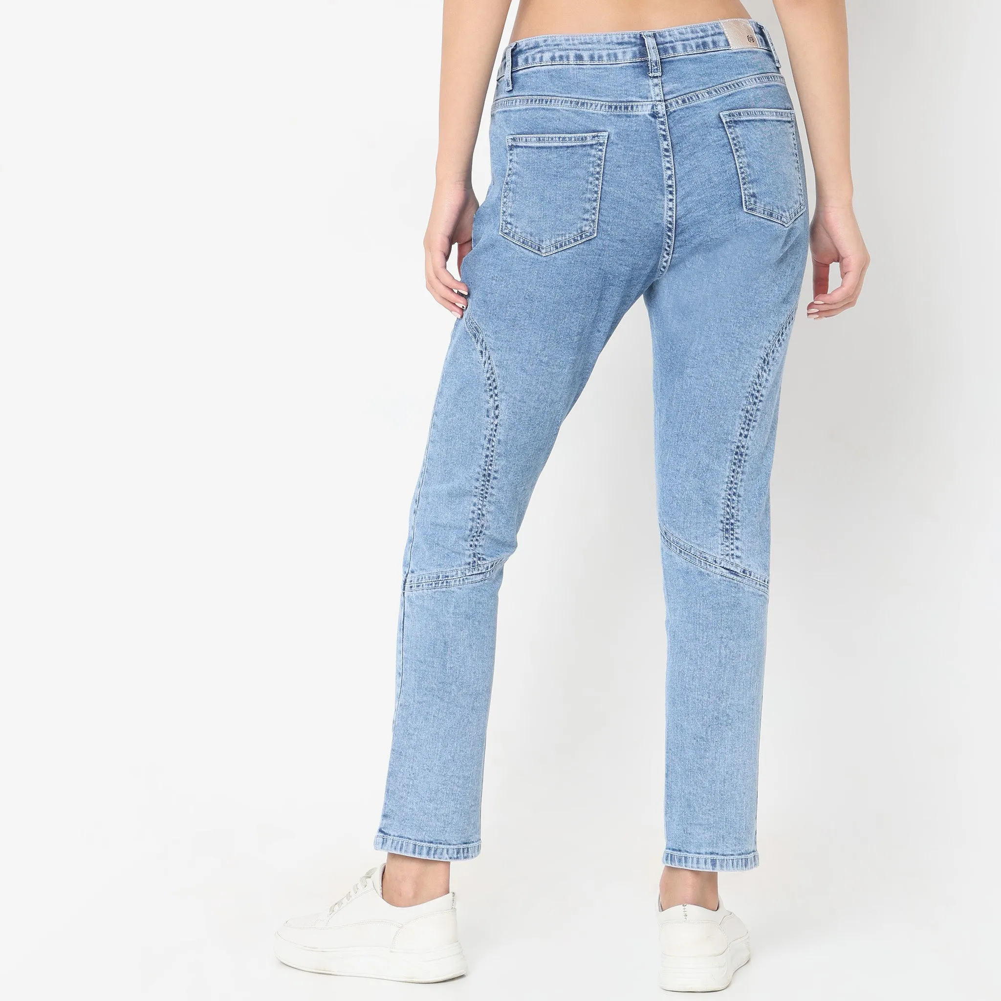 Slim Fit High Rise Jeans