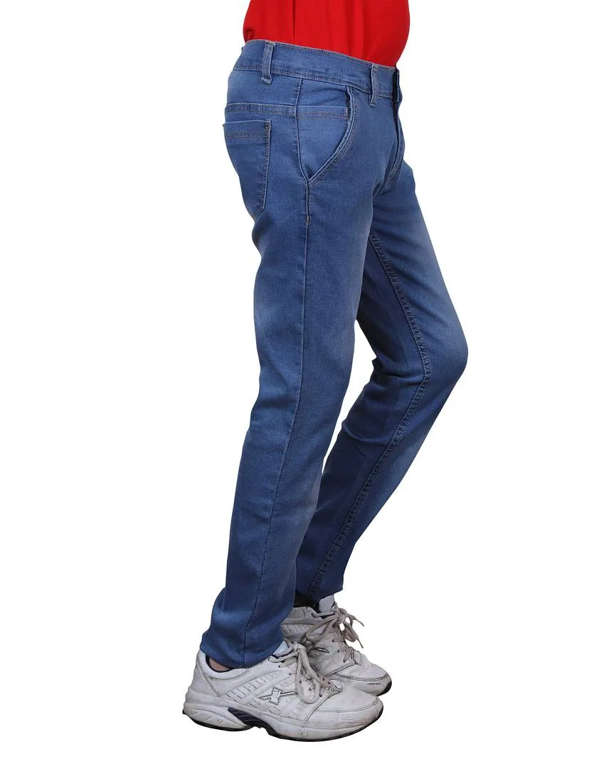 Slim Fit Light Blue Colour Jeans