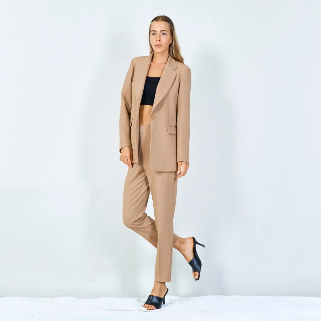 Sophisticated power suit ensemble wholesale