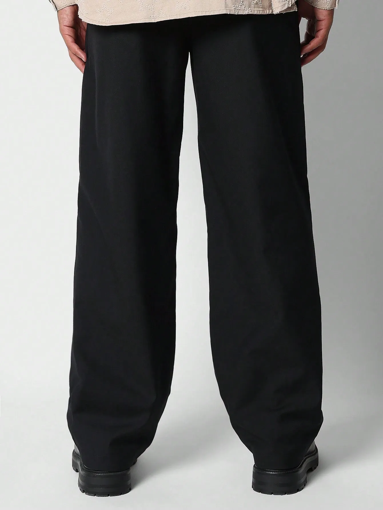 Straight Fit Smart Trouser With Pleat Detail