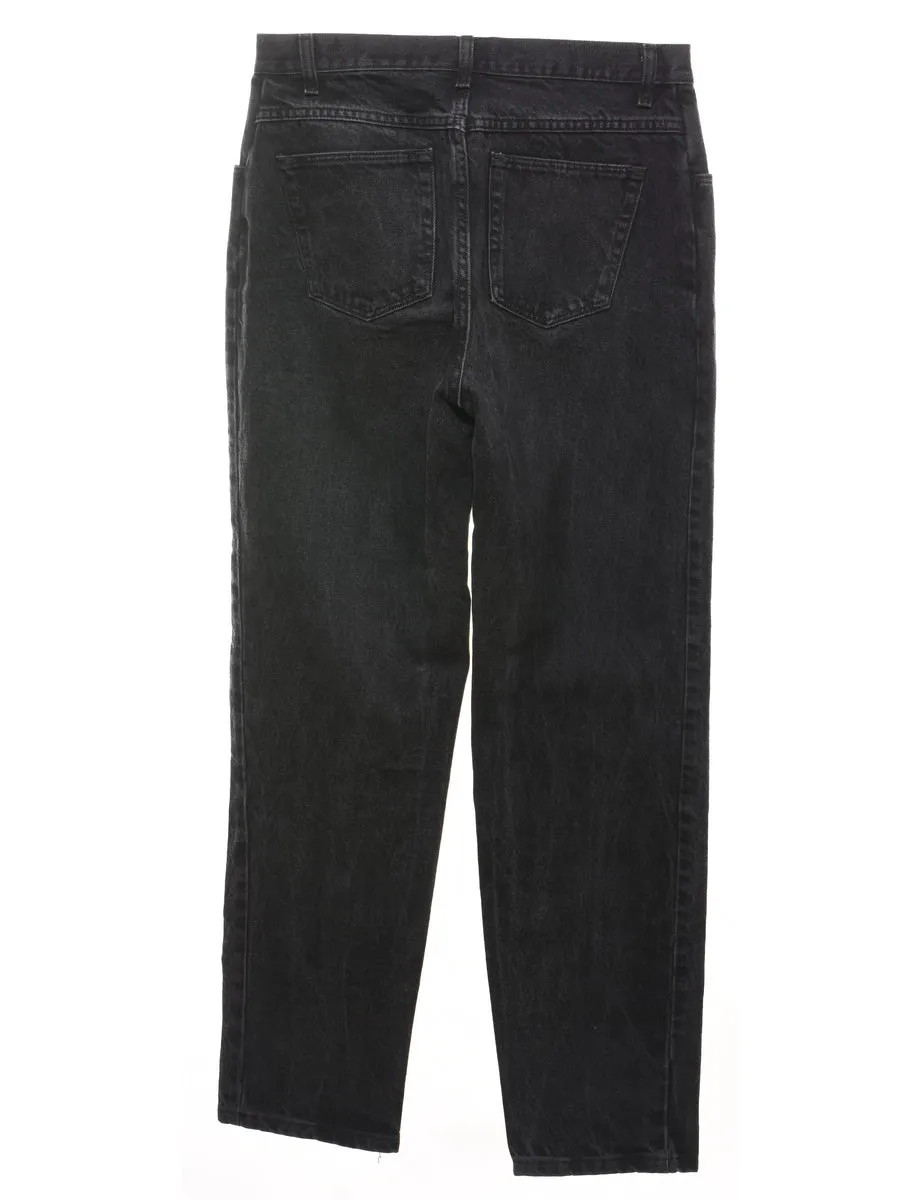 Tapered Black Classic Wrangler Jeans - W32 L30