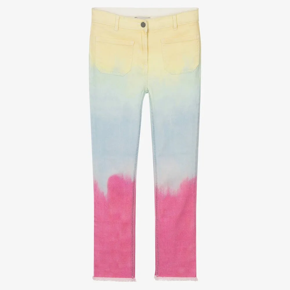 Tie-Dye Denim Jeans