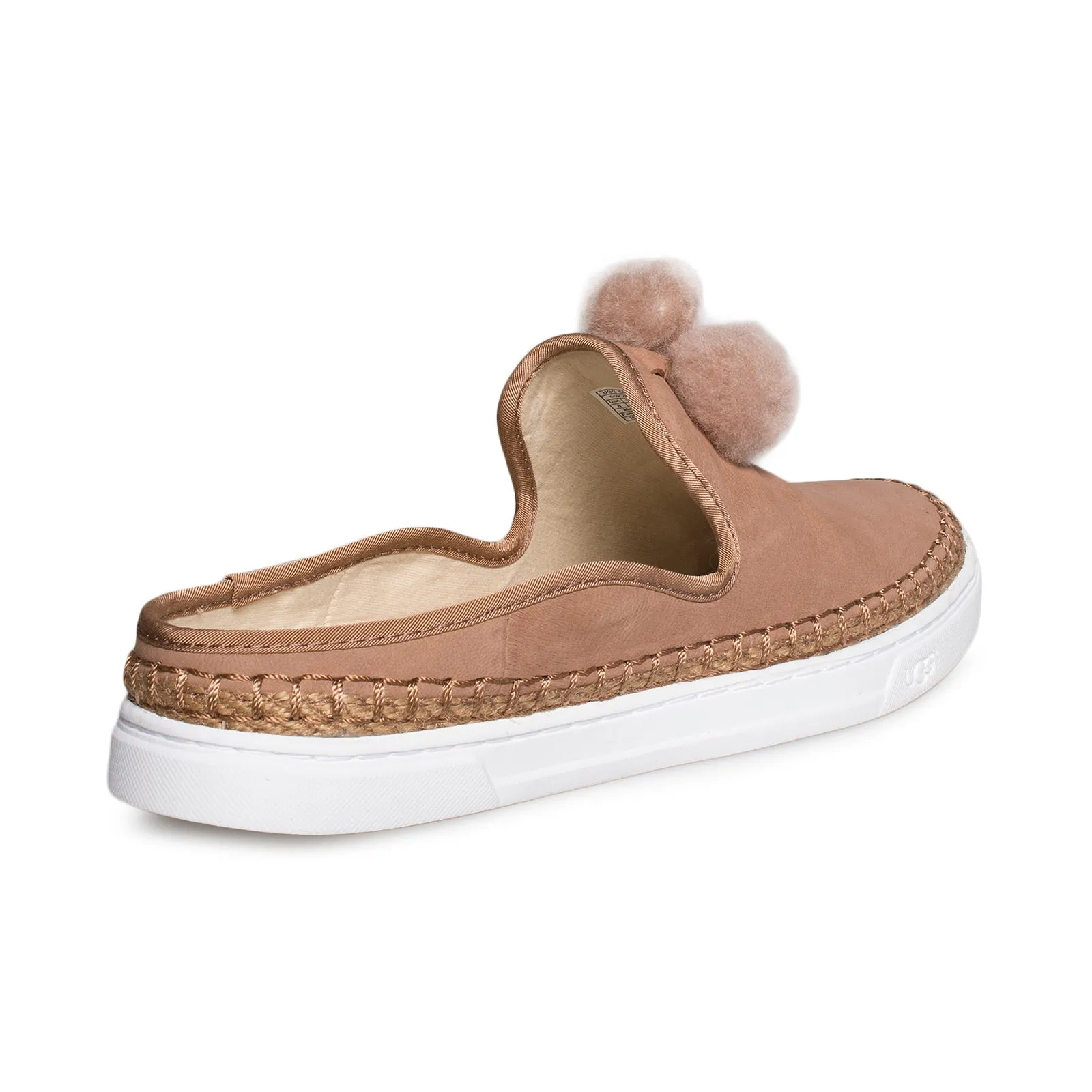 UGG Puff Slip On Sandalwood Shoes - Women's