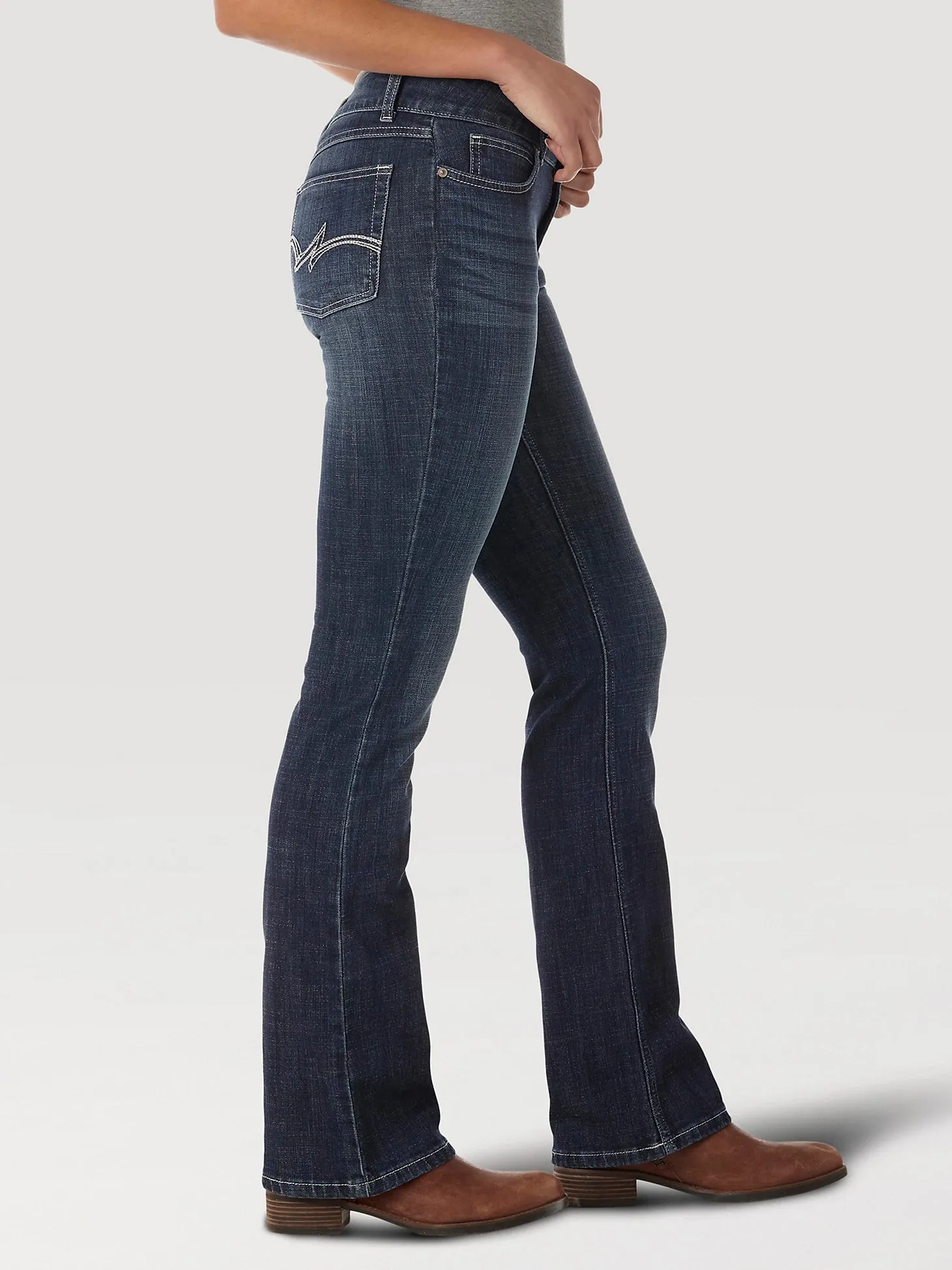 Women's Wrangler 09MWZDO Bootcut Jeans (Regular and Plus Sizes)