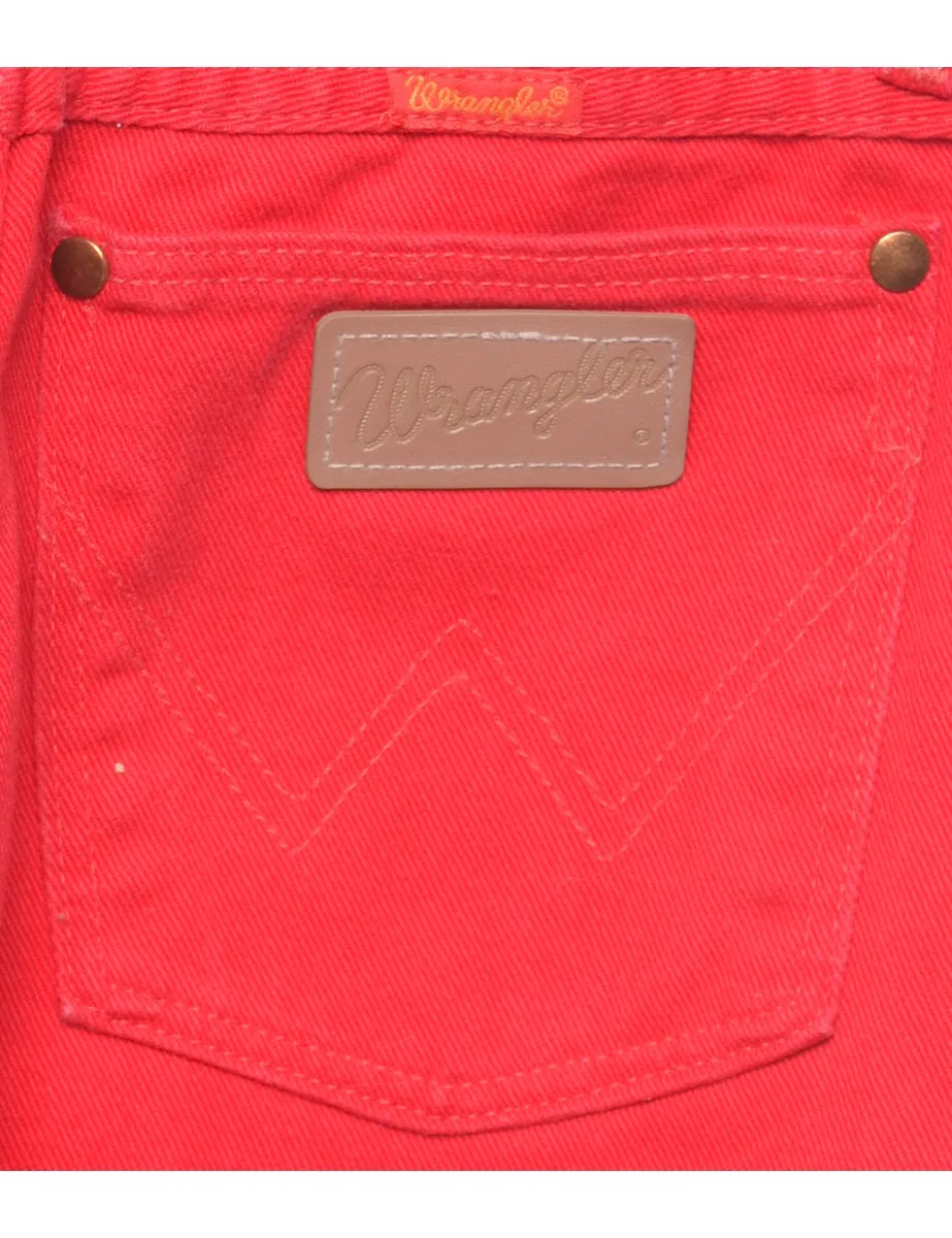 Wrangler Red Classic Jeans - W26 L36