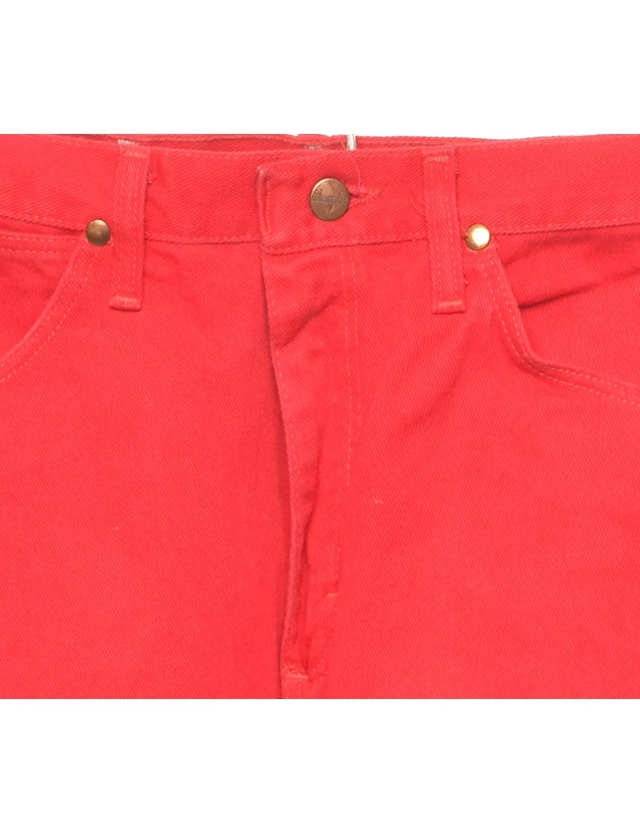 Wrangler Red Classic Jeans - W26 L36