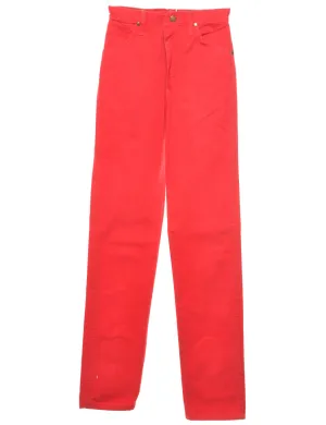 Wrangler Red Classic Jeans - W26 L36