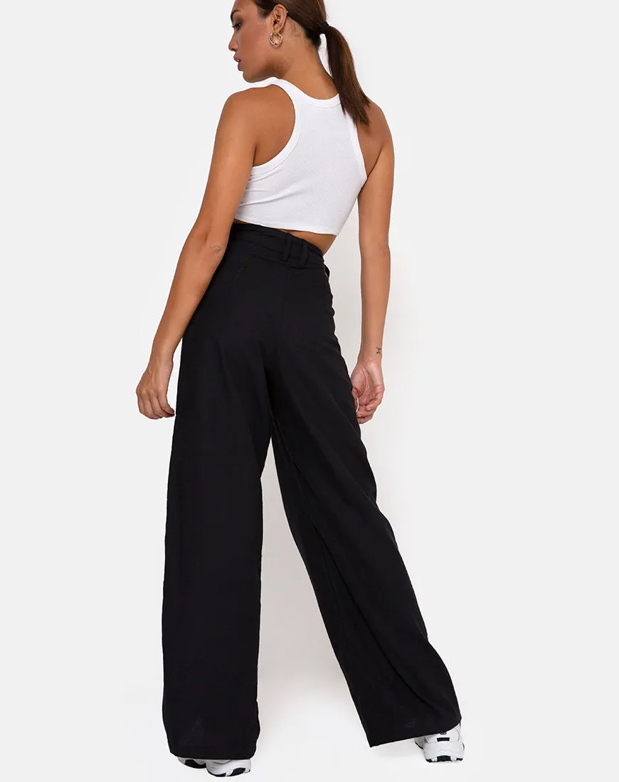 Yeva Trouser in Black