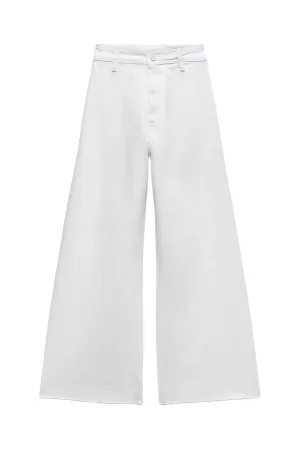 ZW Collection Marine Straight-leg High-waist Jeans With Pockets